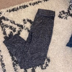 Lauren Conrad Black Heathered Sweater Leggings